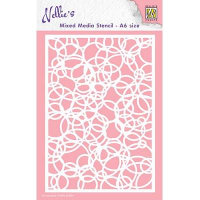 Nellies Choice Stencil - Knoten Kreise